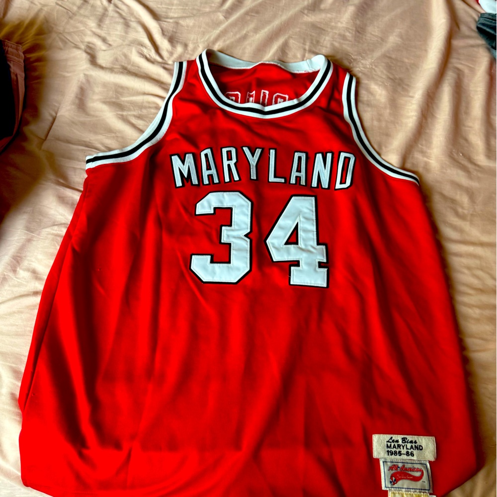 Len Bias Jersey XL